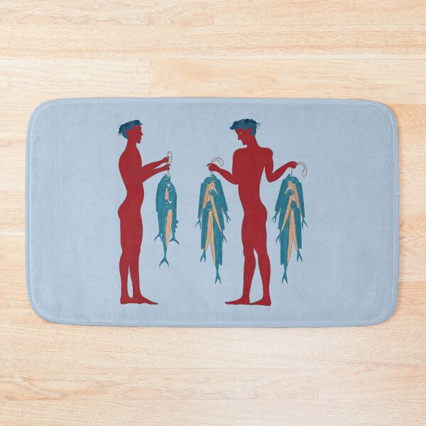 Item preview, Minoan Fishermen designed and sold by archaeologyart.