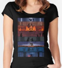 Star Wars Duels Women's Fitted Scoop T-Shirt