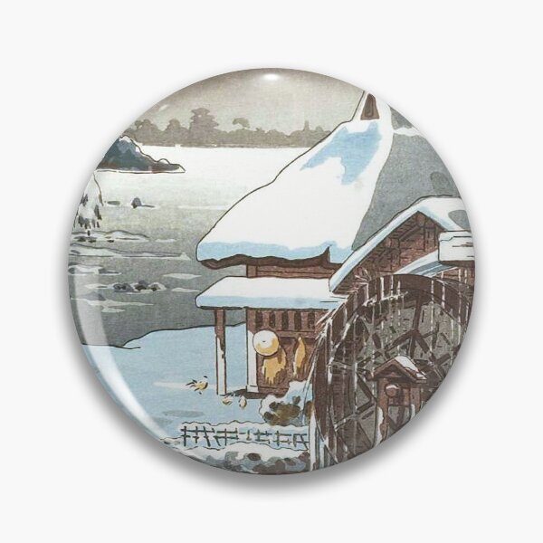 Item preview, Snowy Farmyard in Yaizu by Tsuchiya Koitsu designed and sold by Takeda-art.
