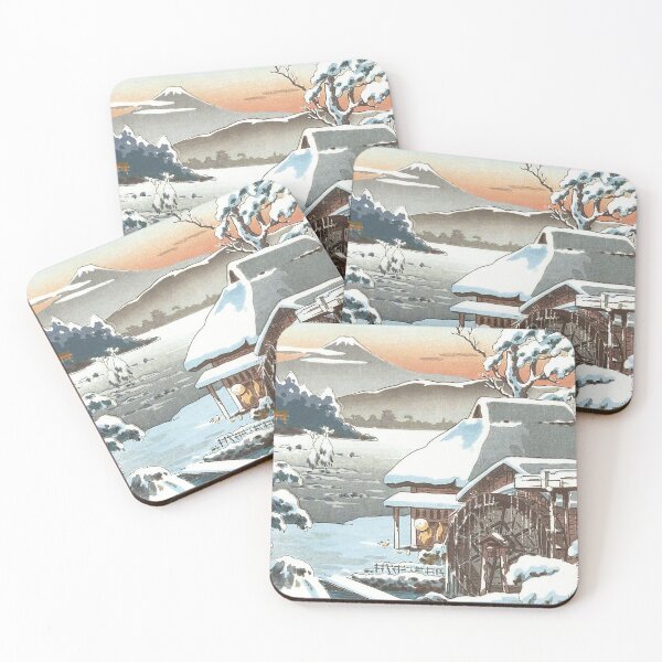 Item preview, Snowy Farmyard in Yaizu by Tsuchiya Koitsu designed and sold by Takeda-art.