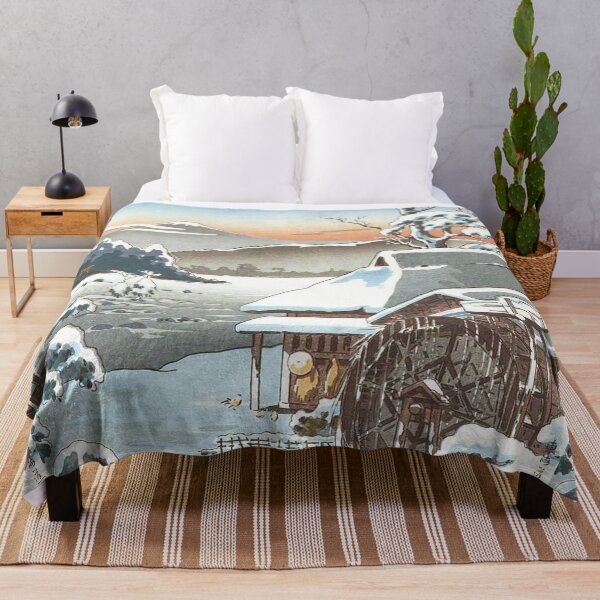 Item preview, Snowy Farmyard in Yaizu by Tsuchiya Koitsu designed and sold by Takeda-art.