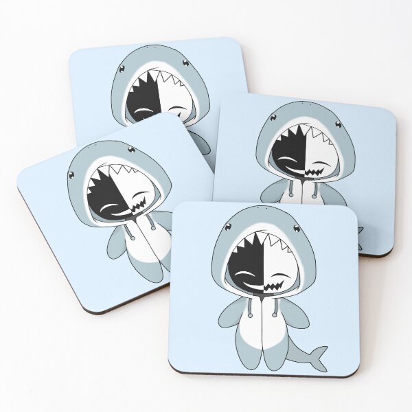 Item preview, creepypasta kagekao shark costume doll designed and sold by EveryCuteThings.