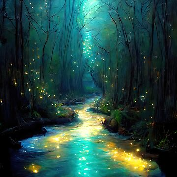 Artwork thumbnail, River of Light by AM FineArtPrints