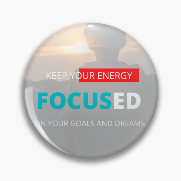 Item preview, keep your energy focused designed and sold by Galaxy8999.