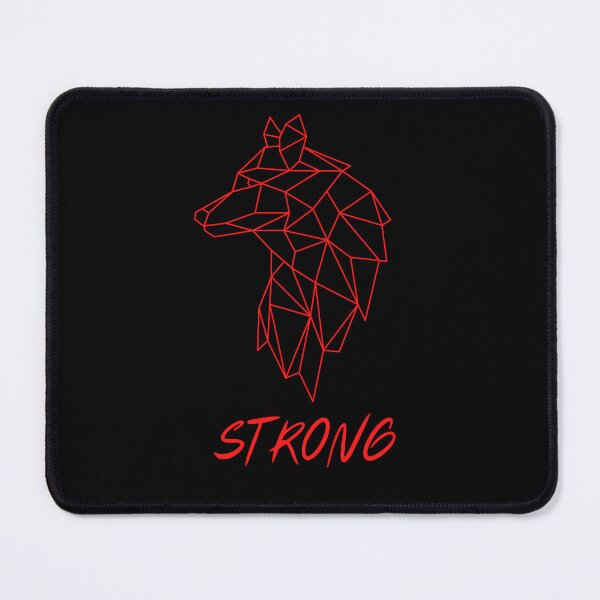 Item preview, Strong Like a Wolf designed and sold by unorthod0x.