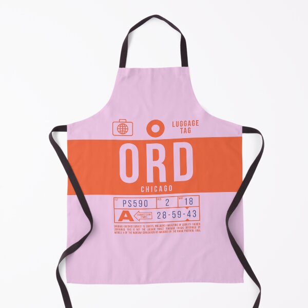 Item preview, Luggage Tag B - ORD Chicago USA designed and sold by VoodooCircus.