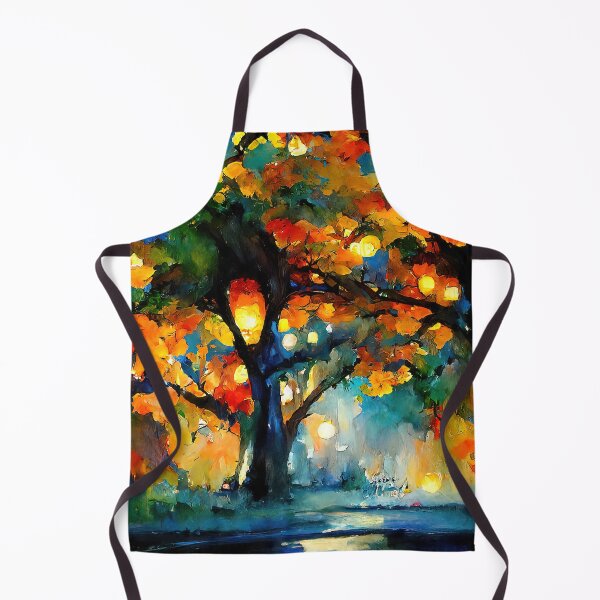 Item preview, Starry night in the park designed and sold by AM FineArtPrints.