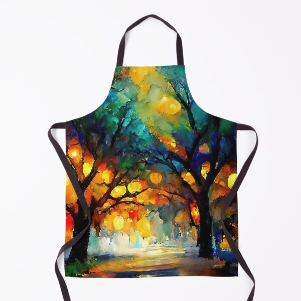 Item preview, Starry night in the park designed and sold by AM FineArtPrints.