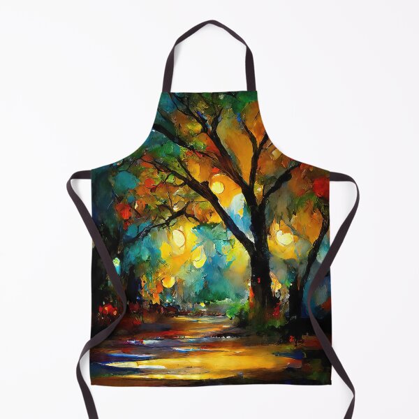 Item preview, Starry night in the park designed and sold by AM FineArtPrints.