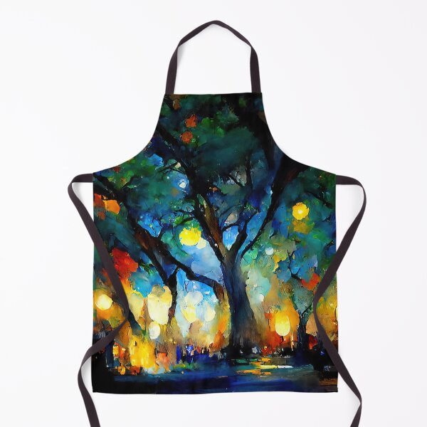 Item preview, Starry night in the park designed and sold by AM FineArtPrints.