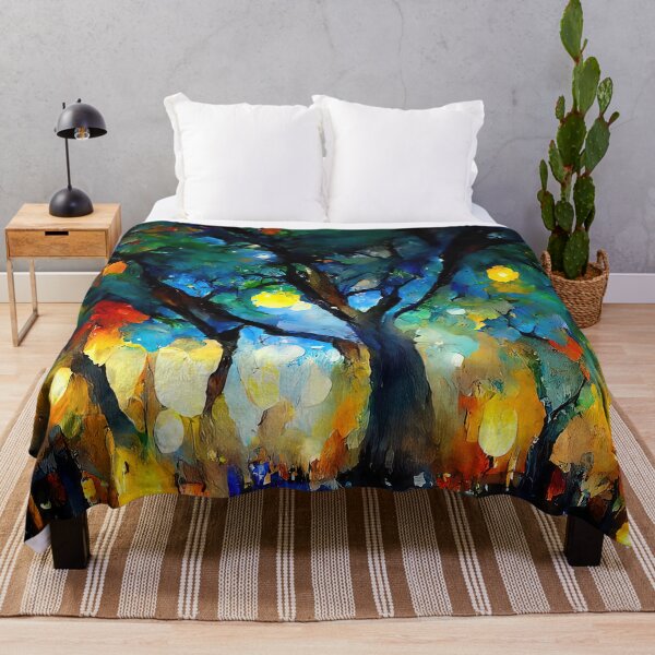Item preview, Starry night in the park designed and sold by AM FineArtPrints.