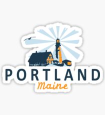 Portland Maine. Sticker