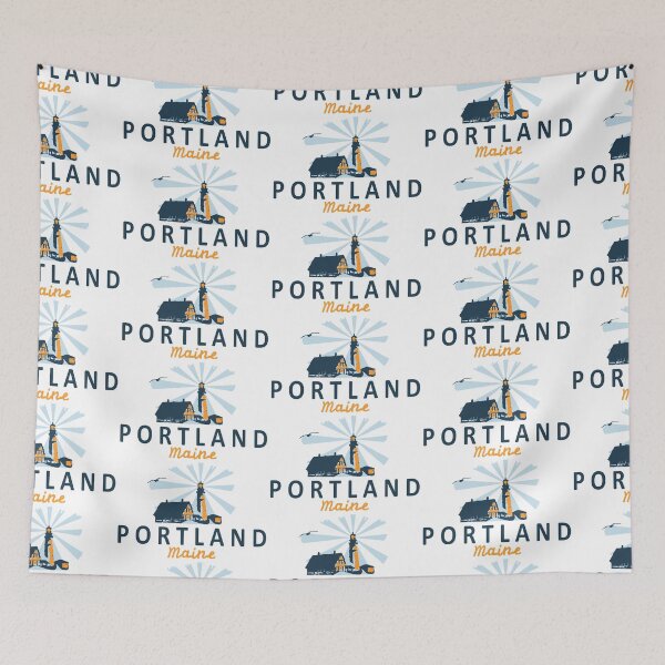 Item preview, Portland Maine.  designed and sold by America Roadside..