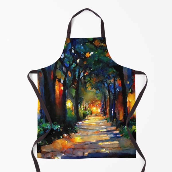 Item preview, Starry night in the park designed and sold by AM FineArtPrints.