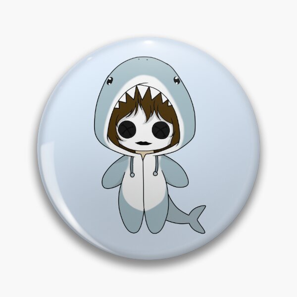 Item preview, creepypasta masky shark costume doll designed and sold by EveryCuteThings.