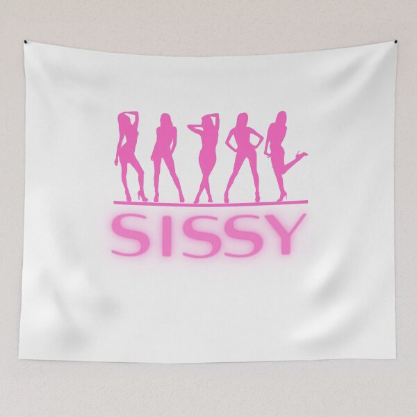 Item preview, Sissy Silhouettes pink neon designed and sold by SISSY4SISSIES.