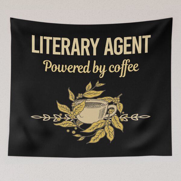 Item preview, Powered By Coffee Literary Agent designed and sold by toniabrendaom.