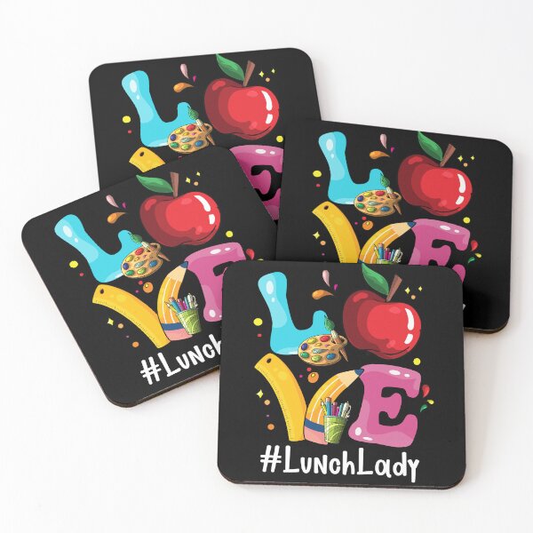 Item preview, Love Funny Back To School Lunch Lady Teacher designed and sold by Rich-Bogus.