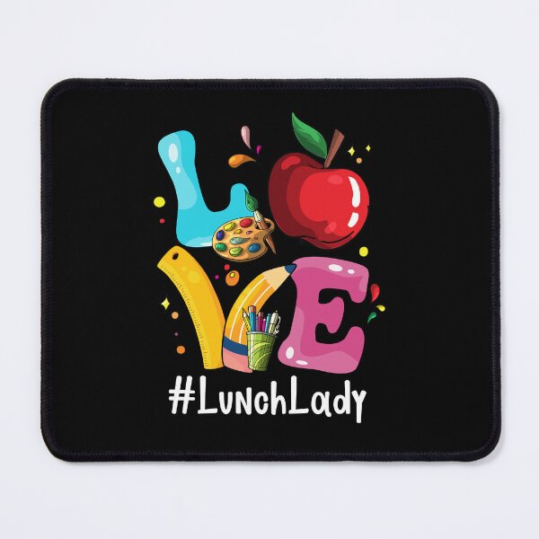 Item preview, Love Funny Back To School Lunch Lady Teacher designed and sold by Rich-Bogus.