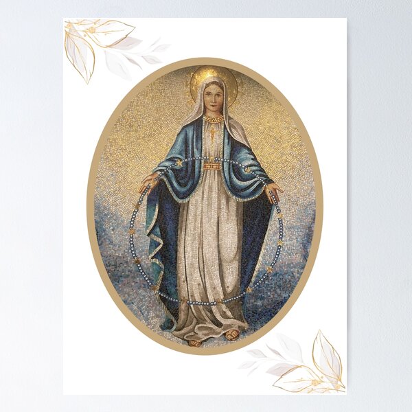 Item preview, Virgin Mary Our lady of Rosary Morher of God designed and sold by AMDG Line.
