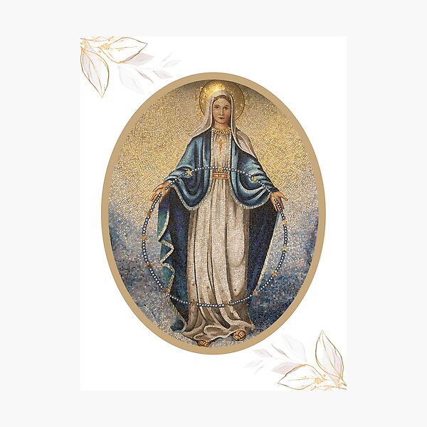 Item preview, Virgin Mary Our lady of Rosary Morher of God designed and sold by AMDG Line.