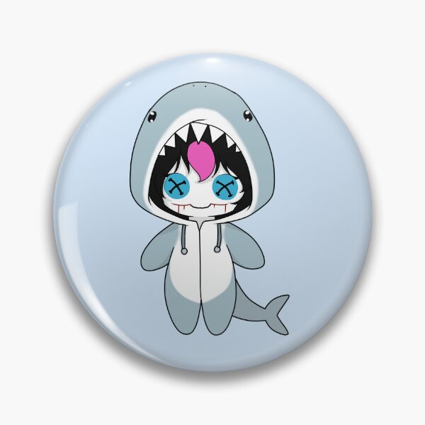 Item preview, creepypasta nina the killer shark costume doll designed and sold by EveryCuteThings.