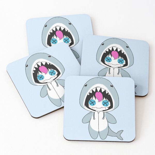 Item preview, creepypasta nina the killer shark costume doll designed and sold by EveryCuteThings.