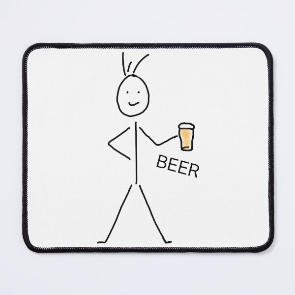 Item preview, Beer Matchstick Man designed and sold by Brownies22.