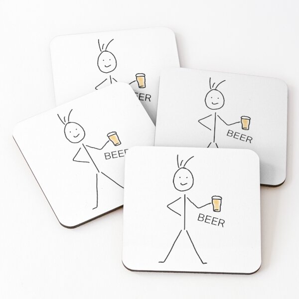 Item preview, Beer Matchstick Man designed and sold by Brownies22.