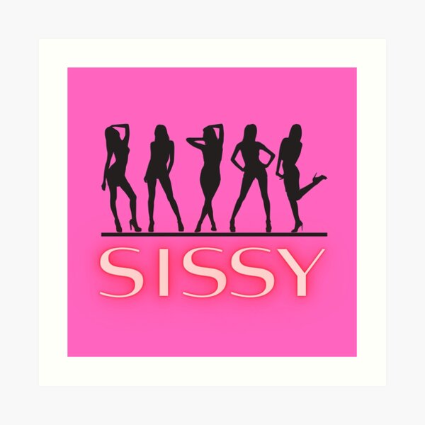 Sissy Pink Frilly Panties Art Print for Sale by SISSY4SISSIES