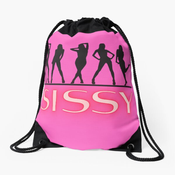 Aperçu de l'œuvre Sissy Silhouettes néon rouge et gris foncé créée et vendue par SISSY4SISSIES.
