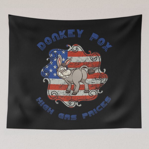 Item preview, Donkey Pox Gas Prices T-Shirt designed and sold by Klaus-Gilbert.