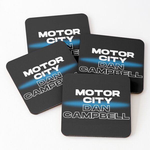 Item preview, Motor City Dan Campbell MCDC - Detroit Lions designed and sold by peacefulcreator.