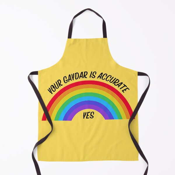 Item preview, Yes Your Gaydar Is Accurate Rainbow In Yellow designed and sold by LuckyKermit.