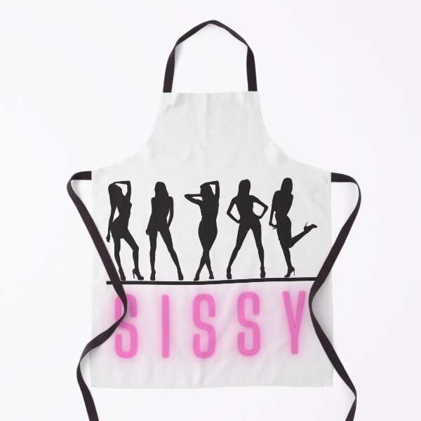 Item preview, Sissy Silhouettes pink neon and dark grey designed and sold by SISSY4SISSIES.