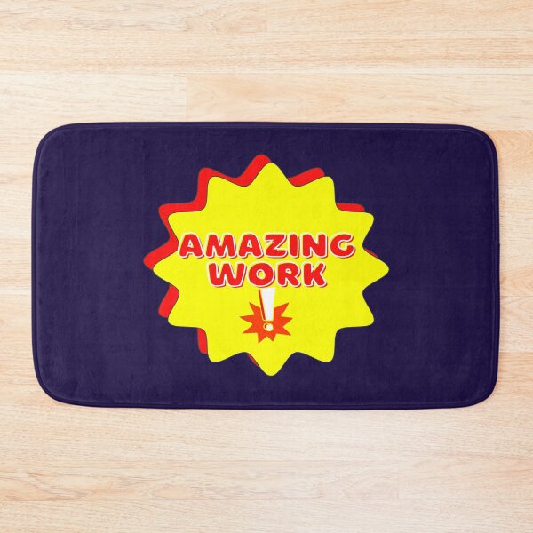 Item preview, Amazing Work Fun Cute Teacher Parent Reward Motivational designed and sold by mayamay0.