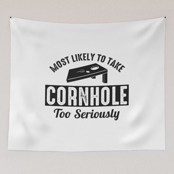 Item preview, Cornhole Bean Bag Toss Outdoor Lawn Game Funny designed and sold by TastefulTees.