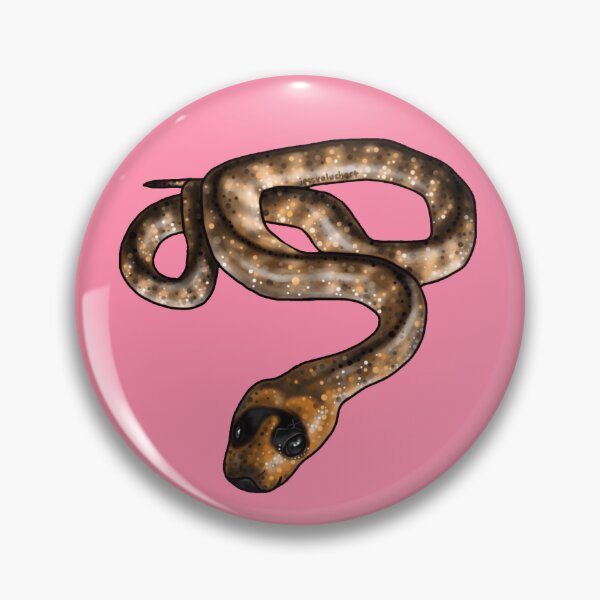 Artikelvorschau, Süße Woma-Python-Schlange (rosa) entworfen und verkauft von jessvaluchart.