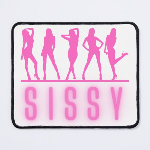 Item preview, Sissy Silhouettes pink neon  designed and sold by SISSY4SISSIES.