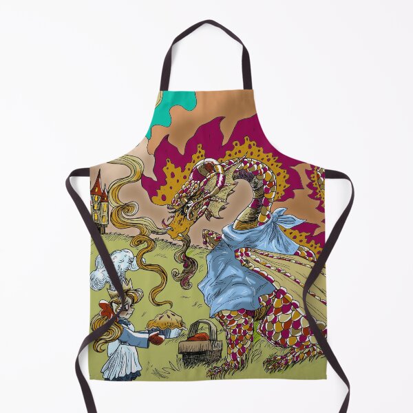 Item preview, Harvest Princess and Dragon designed and sold by Brooksie Fontaine.