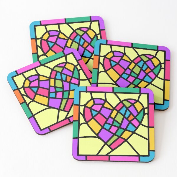 Item preview, Colorful glass heart  designed and sold by ILIA ILO.