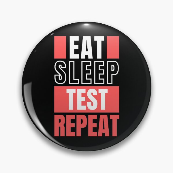 Item preview, Eat Sleep Test Repeat designed and sold by trendingatees.