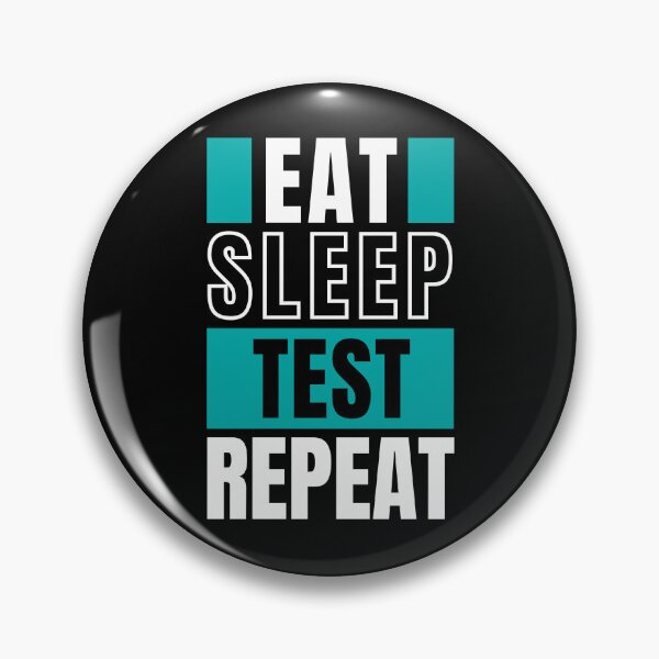 Item preview, Eat Sleep Test Repeat designed and sold by trendingatees.