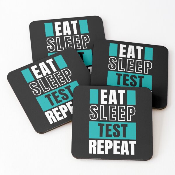 Item preview, Eat Sleep Test Repeat designed and sold by trendingatees.