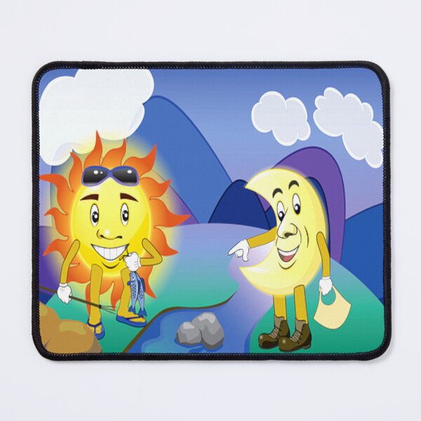 Item preview, Cute moon and sun cartoon characters. designed and sold by BEAUTY ⭐⭐⭐⭐⭐.