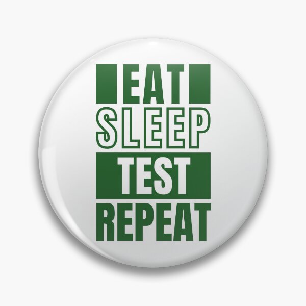Item preview, Eat Sleep Test Repeat designed and sold by trendingatees.