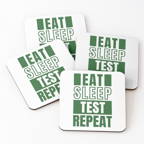 Item preview, Eat Sleep Test Repeat designed and sold by trendingatees.