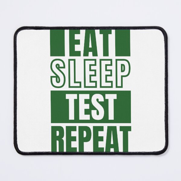 Item preview, Eat Sleep Test Repeat designed and sold by trendingatees.