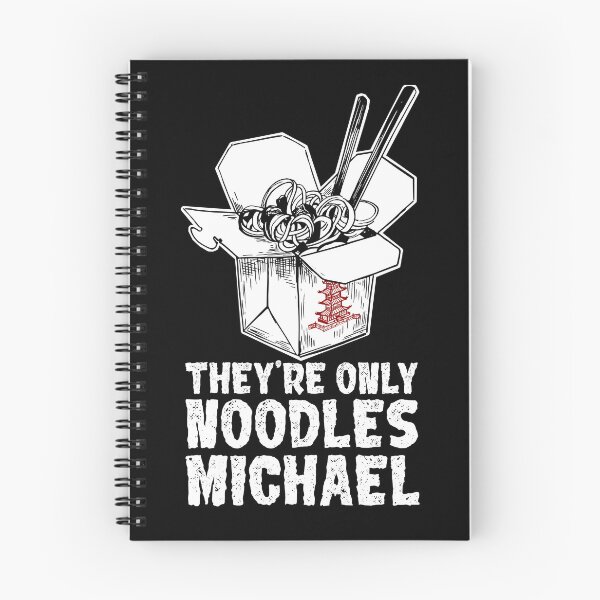 Item preview, They're Only Noodles Michael designed and sold by Meta Cortex.