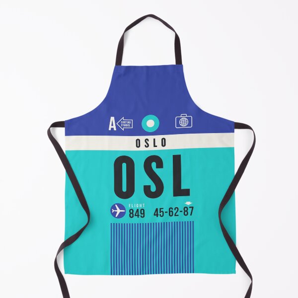 Item preview, Luggage Tag A - OSL Oslo Norway designed and sold by VoodooCircus.